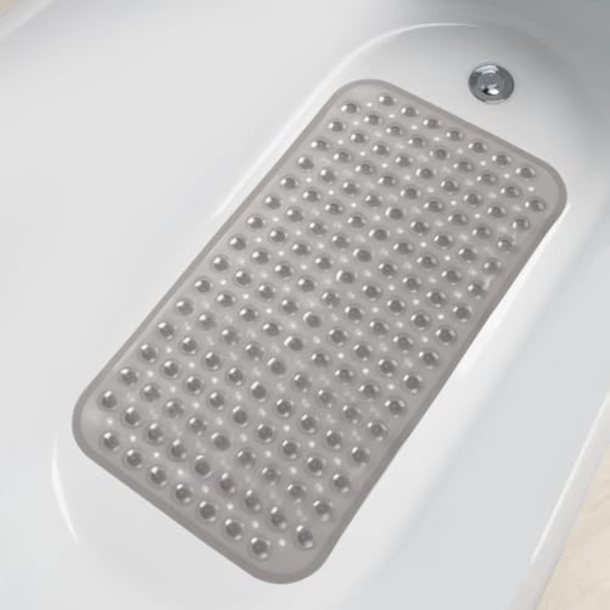 Medium Non-Slip Shower Bath Mat with Suction Cups